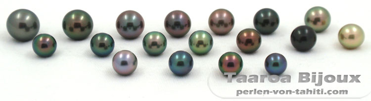 Wunderschne Perlen von Tahiti - Taaroa Bijoux